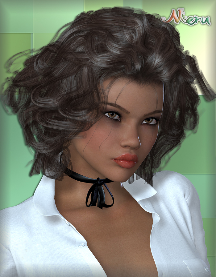 Meru Hair by: SWAM, 3D Models by Daz 3D