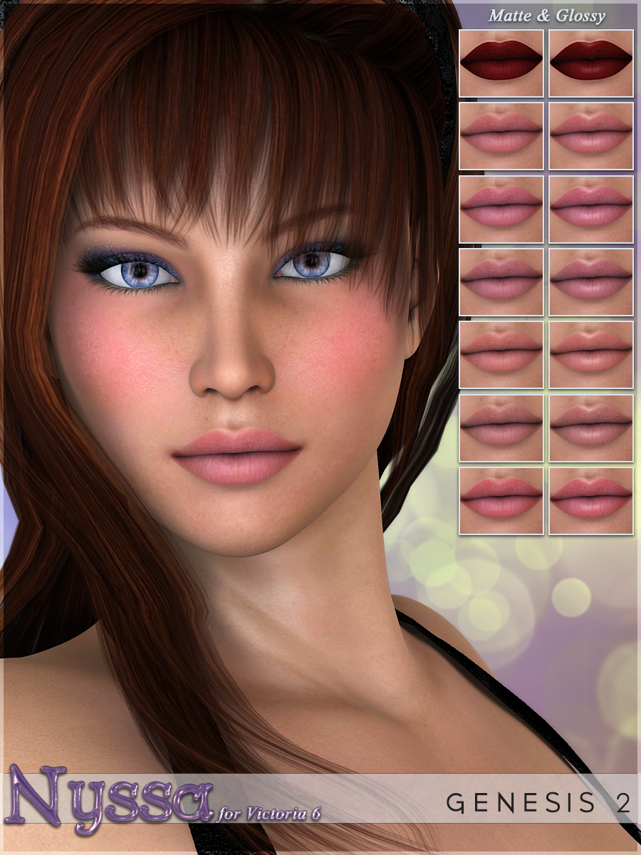 Nyssa Nyssa by: Jessaii, 3D Models by Daz 3D