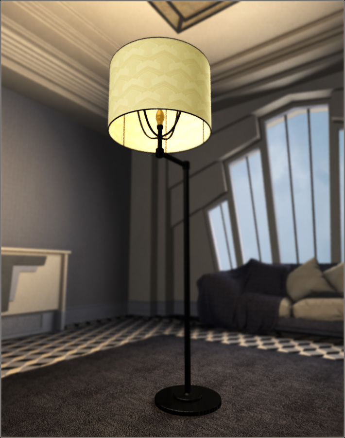 Maison Cubiste for Modern Living and Classic Deco Maison Cubiste for Modern Living and Classic Deco by: ForbiddenWhispers, 3D Models by Daz 3D
