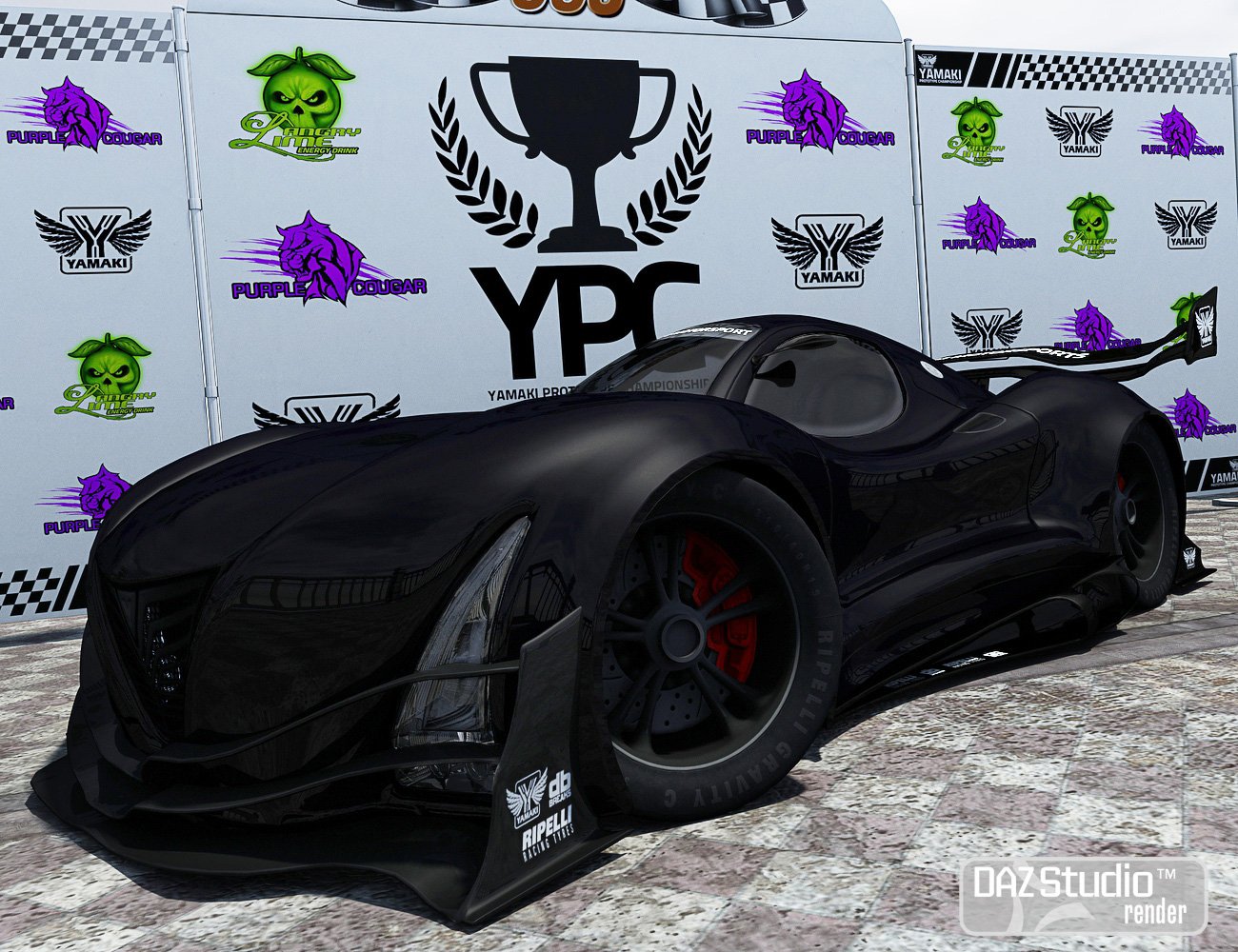 Yamaki GTX-R by: Ravnheart, 3D Models by Daz 3D