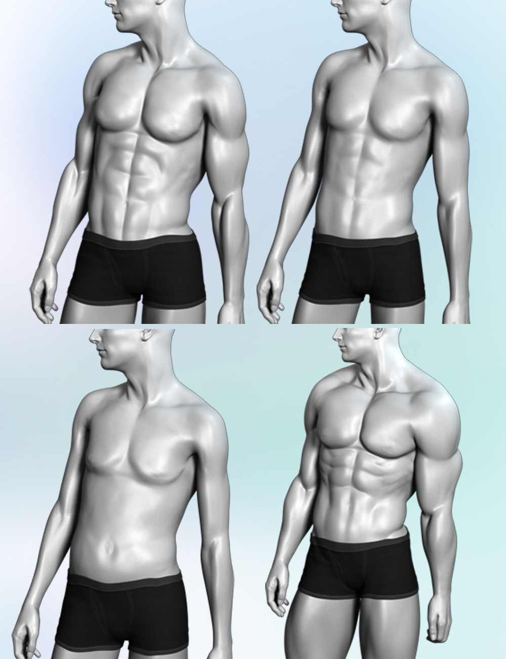 M3D Men 1 for Michael 5 by: Male-M3dia, 3D Models by Daz 3D