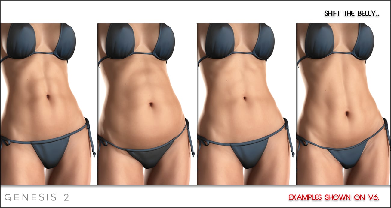 Shape Shift for Genesis 2 Female and V6 Shape Shift for Genesis 2 Female and V6 by: Zev0, 3D Models by Daz 3D