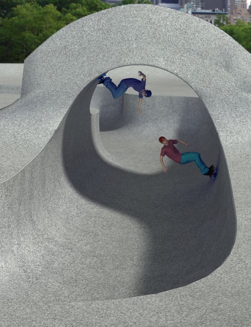 The Skate Park The Skate Park by: , 3D Models by Daz 3D