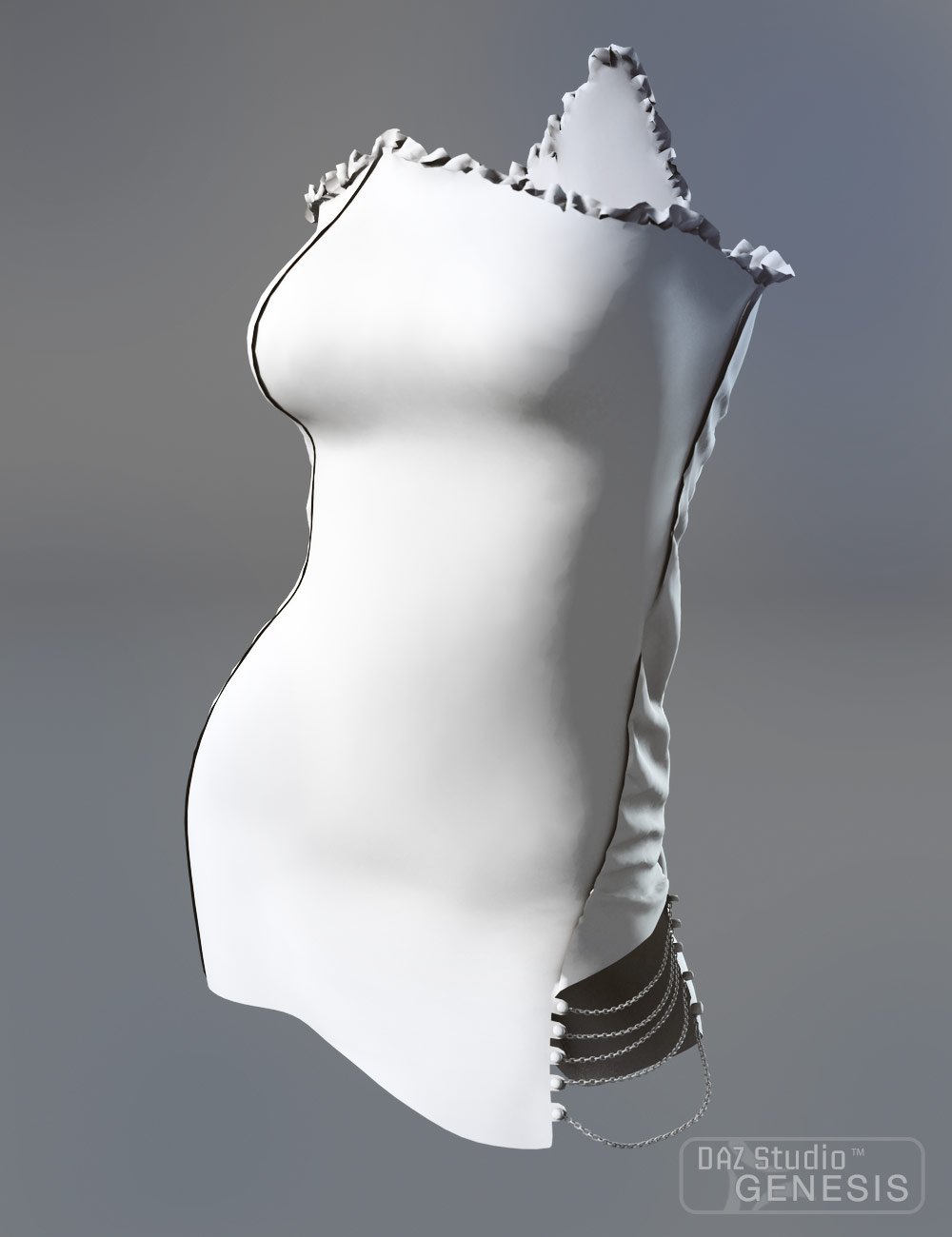 Starlight Dress for Genesis by: , 3D Models by Daz 3D