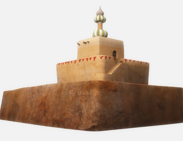 Desert Building with Courtyard Desert Building with Courtyard by: Cornucopia3D, 3D Models by Daz 3D