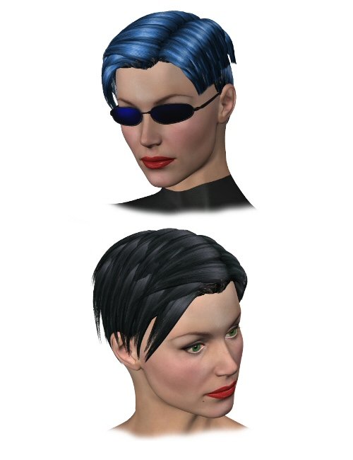 3DWizard-3 Hair Pack 3DWizard-3 Hair Pack by: the3dwizard, 3D Models by Daz 3D