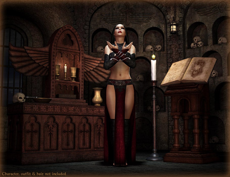 DM's Secret Chamber DM's Secret Chamber by: Daniemarforno, 3D Models by Daz 3D