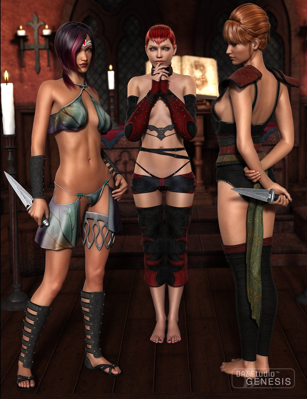 DM's Secret Chamber Poses by: Daniemarforno, 3D Models by Daz 3D