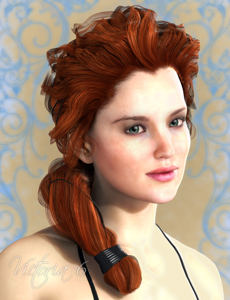 Aoife Hair 2 by: AprilYSH, 3D Models by Daz 3D