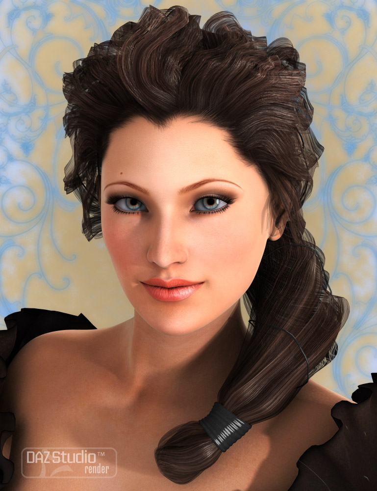 Aoife Hair 2 by: AprilYSH, 3D Models by Daz 3D