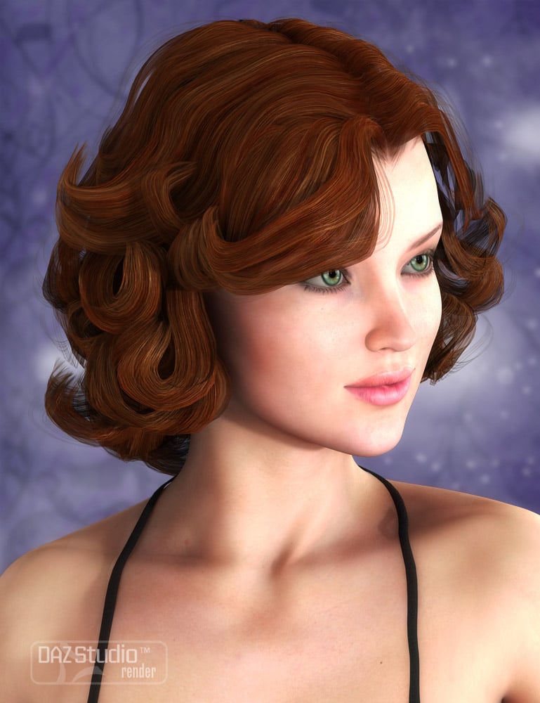 Harlow Hair 2 Harlow Hair 2 by: AprilYSH, 3D Models by Daz 3D