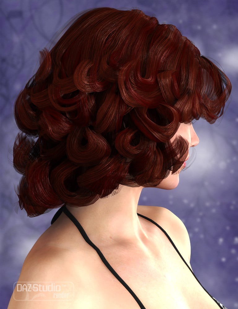 Harlow Hair 2 Harlow Hair 2 by: AprilYSH, 3D Models by Daz 3D