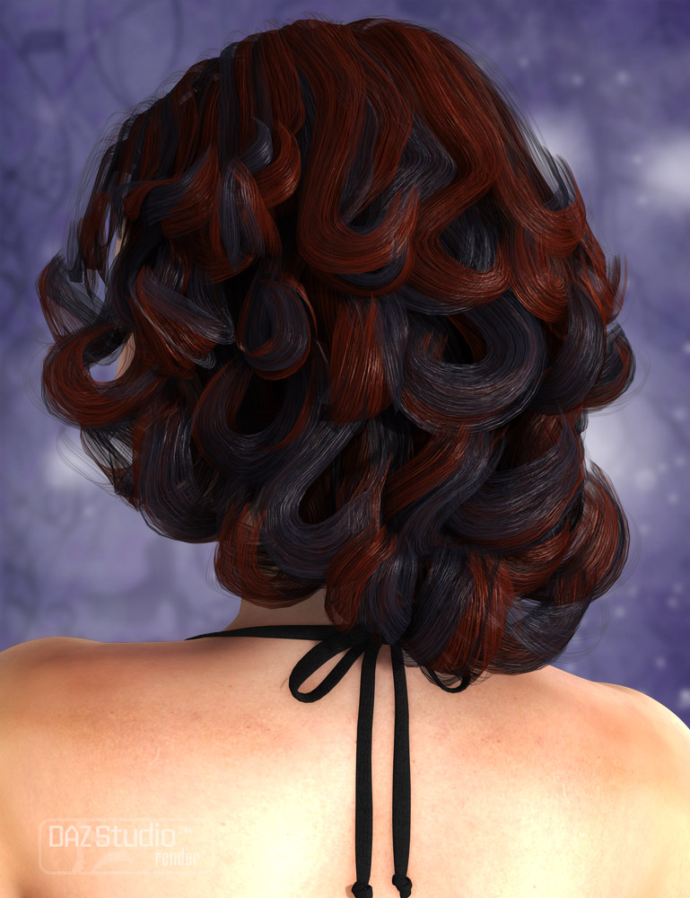 Harlow Hair 2 by: AprilYSH, 3D Models by Daz 3D
