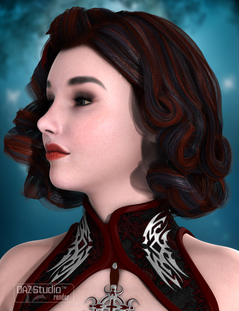 Marisandra Hair 2 by: AprilYSH, 3D Models by Daz 3D