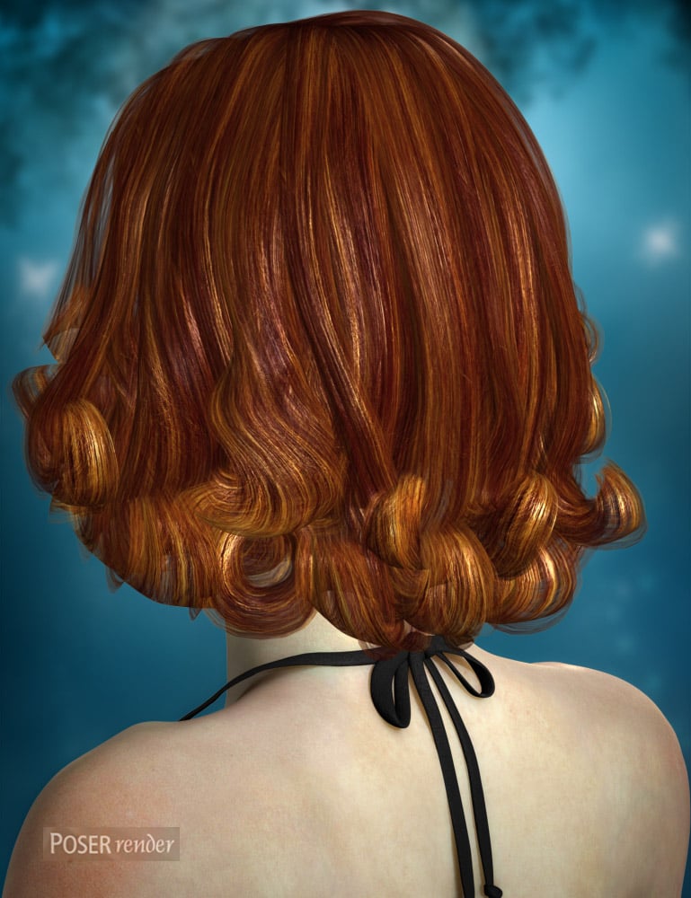 Marisandra Hair 2 by: AprilYSH, 3D Models by Daz 3D