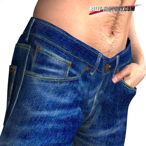 M3 Real Jeans Set by: BILLY-T, 3D Models by Daz 3D