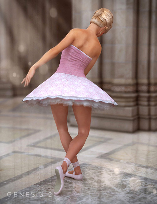 Ballerina Outfit for Genesis 2 Female(s) Ballerina Outfit for Genesis 2 Female(s) by: Xena, 3D Models by Daz 3D