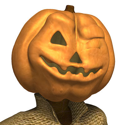 Jack Pumpkin by: , 3D Models by Daz 3D