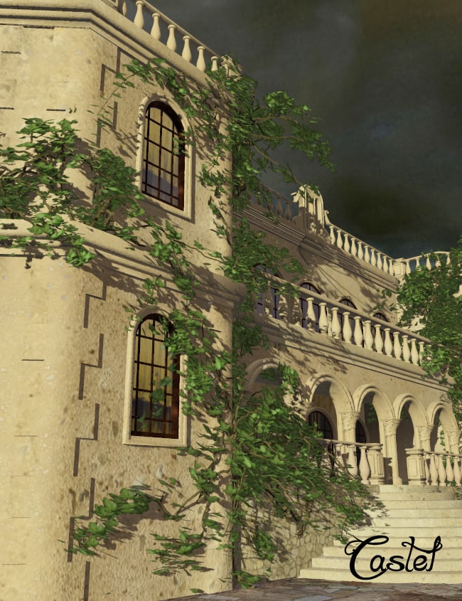 Castel Castel by: Nathy Design, 3D Models by Daz 3D