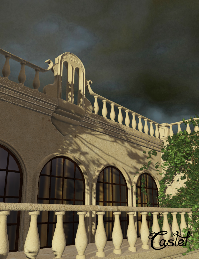 Castel Castel by: Nathy Design, 3D Models by Daz 3D