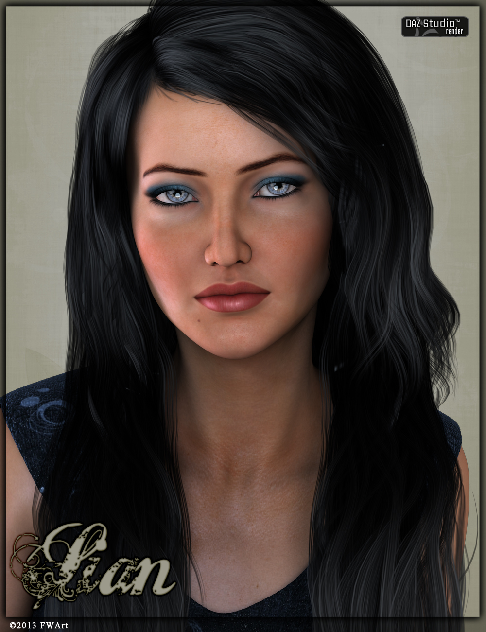 FW Sian FW Sian by: Fred Winkler Art, 3D Models by Daz 3D