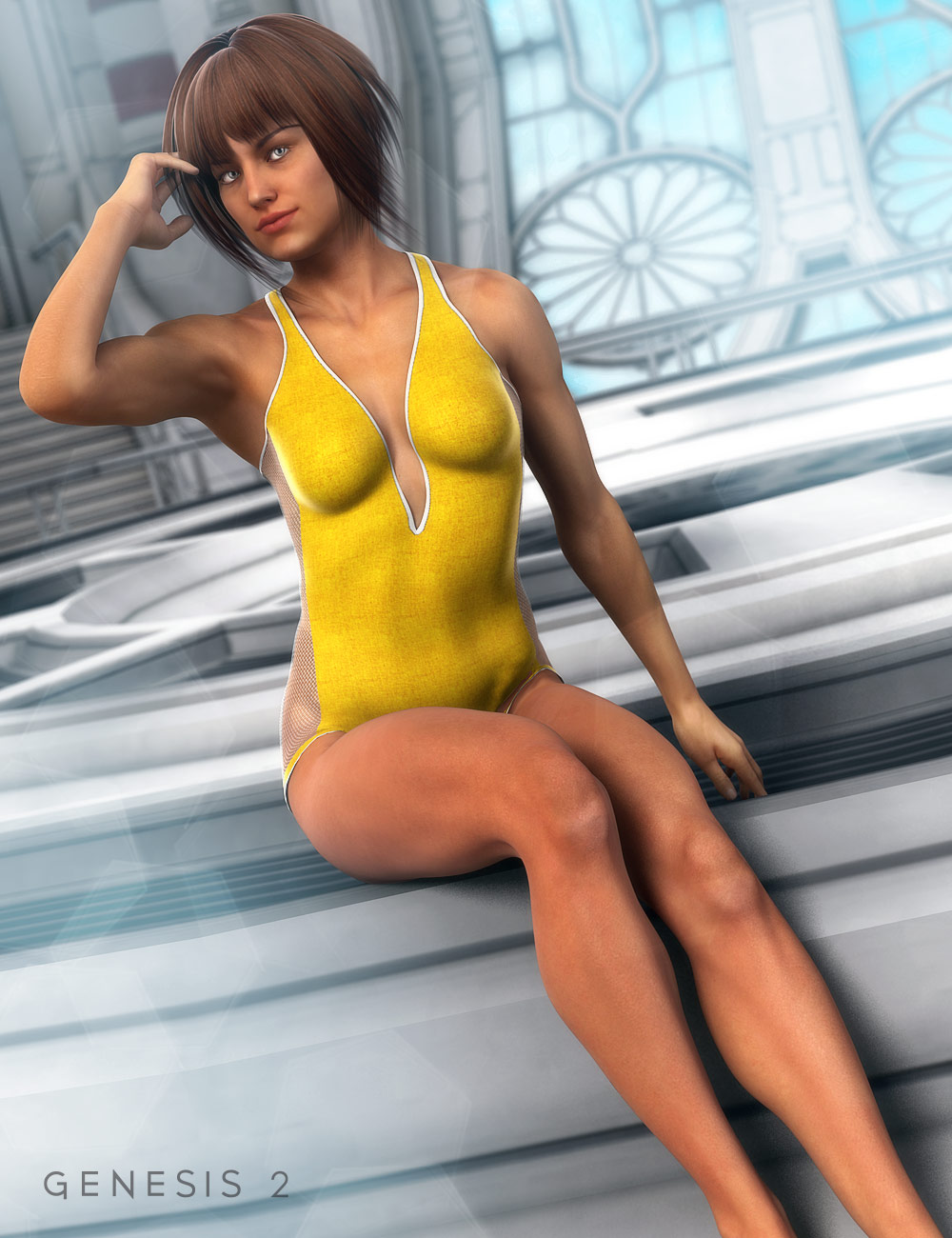 Hot Cabana Wear by: SarsaXena, 3D Models by Daz 3D