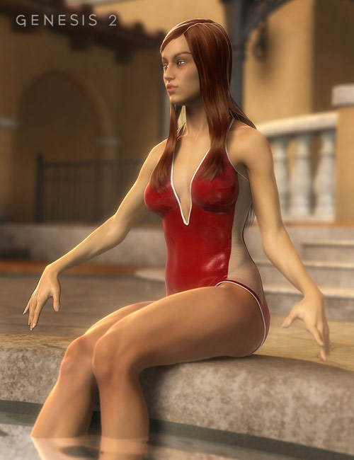 Hot Cabana Wear Textures by: Sarsa, 3D Models by Daz 3D