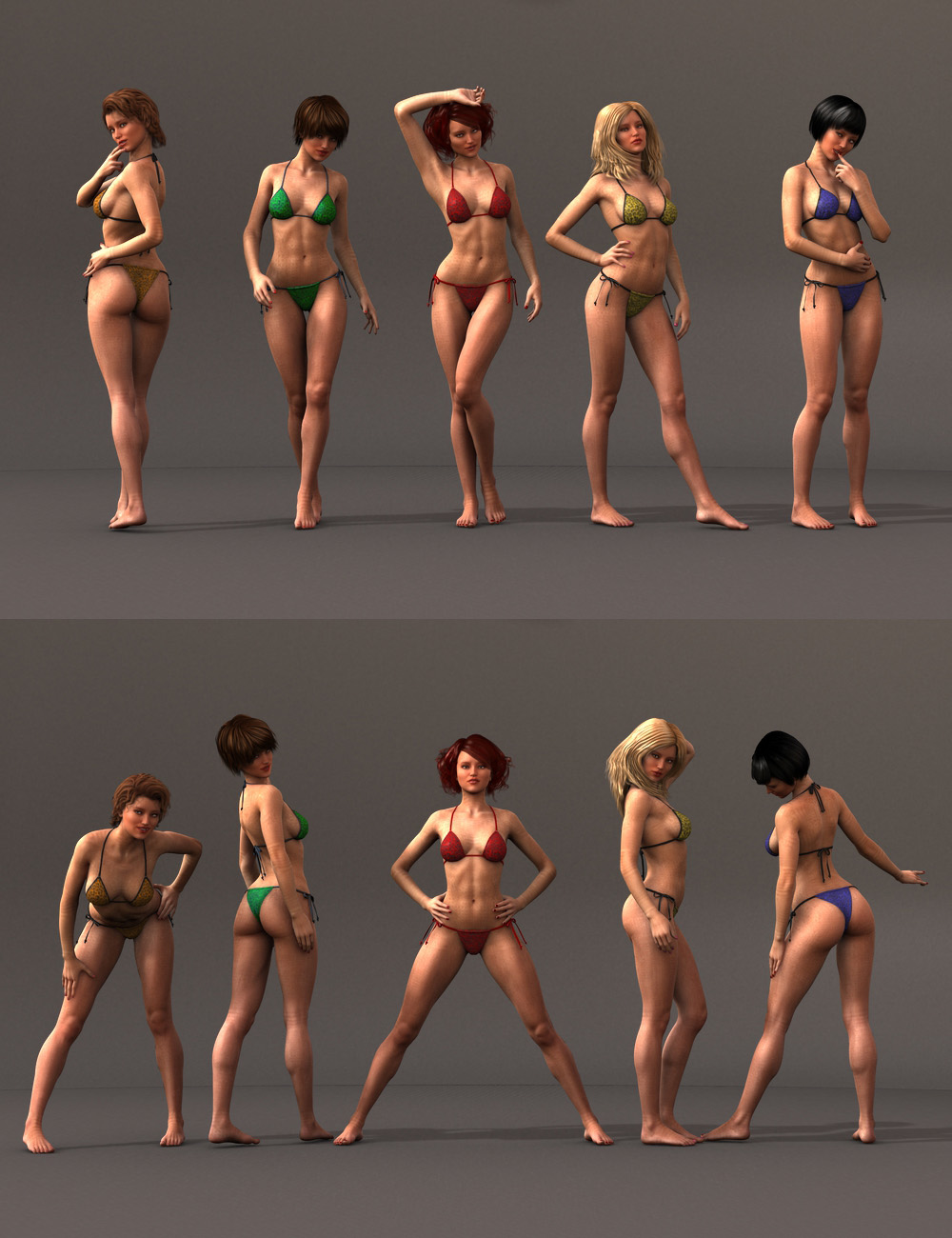 'Perfect 10' Standing Poses for Genesis 2 Female(s) 'Perfect 10' Standing Poses for Genesis 2 Female(s) by: Dumor3D, 3D Models by Daz 3D