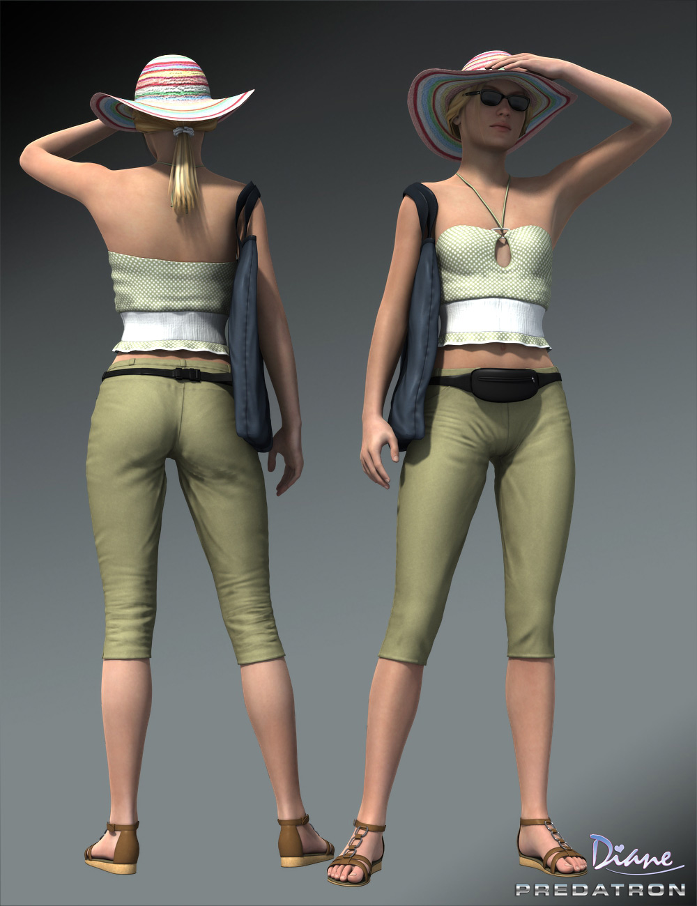 The Tourist for V6 The Tourist for V6 by: Predatron, 3D Models by Daz 3D