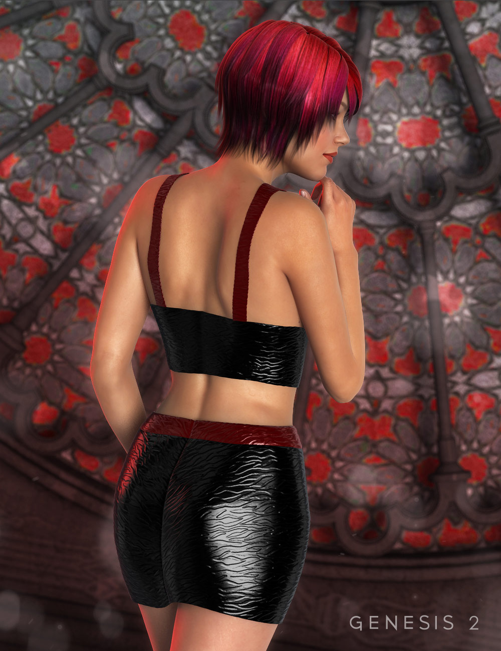 Sexy Skirt and Halter Sexy Skirt and Halter by: Xena, 3D Models by Daz 3D