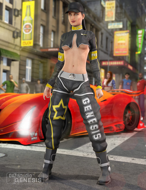 Racer Girl Textures Racer Girl Textures by: Sarsa, 3D Models by Daz 3D