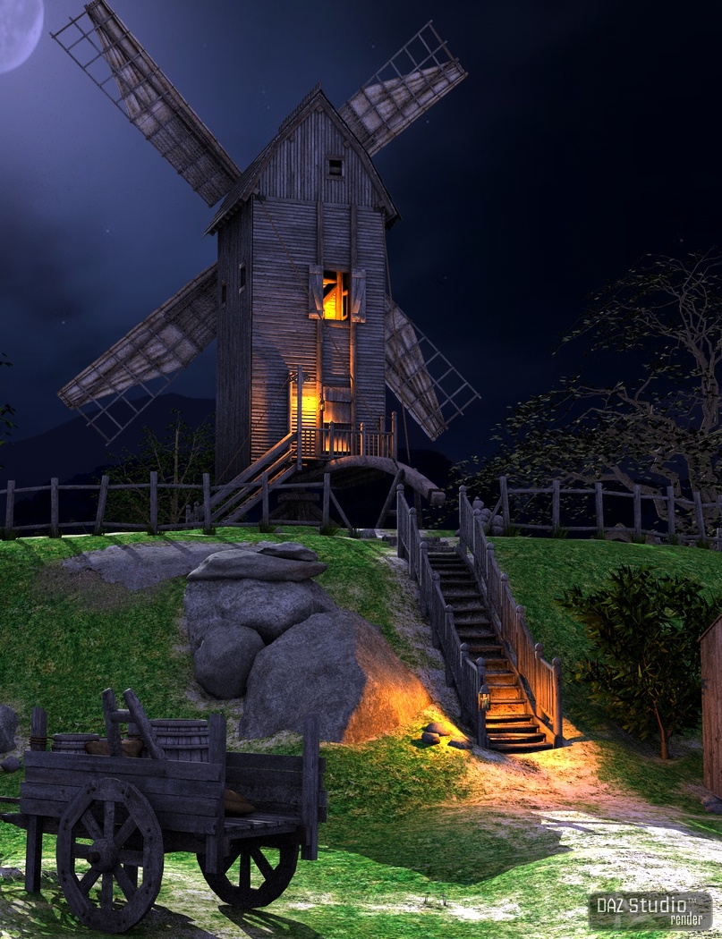 The Windmill | Daz 3D