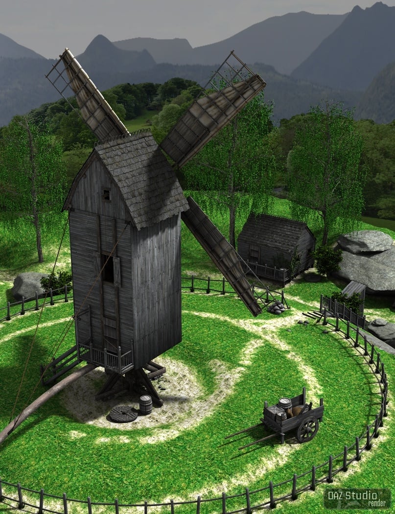 The Windmill | Daz 3D