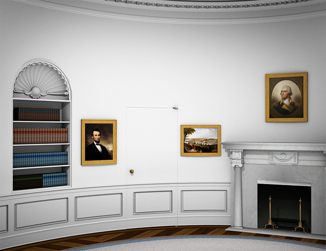Oval Office by: , 3D Models by Daz 3D