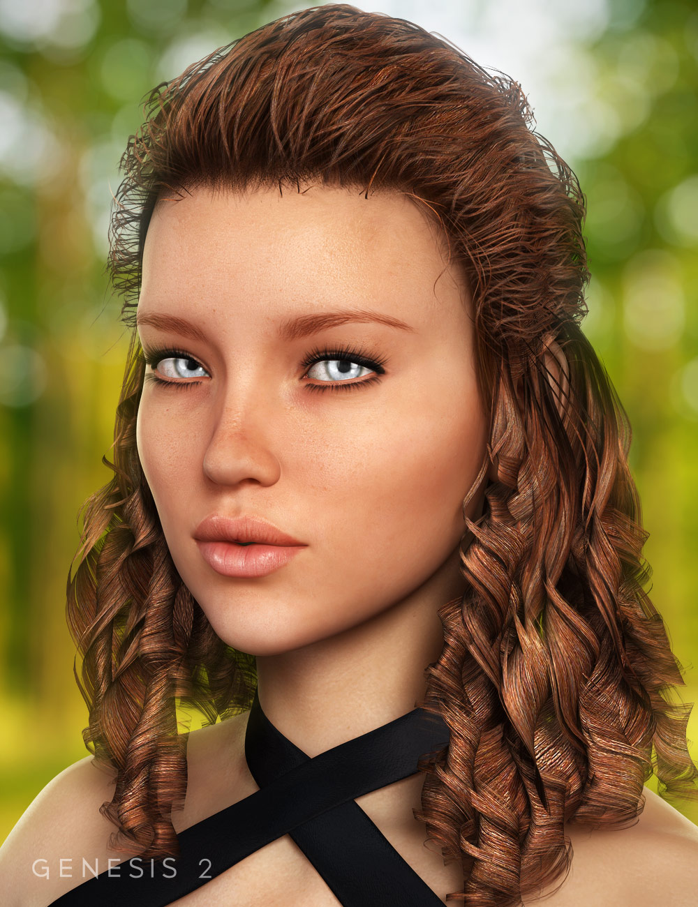 Pen Hair for Genesis & V6 by: goldtassel, 3D Models by Daz 3D