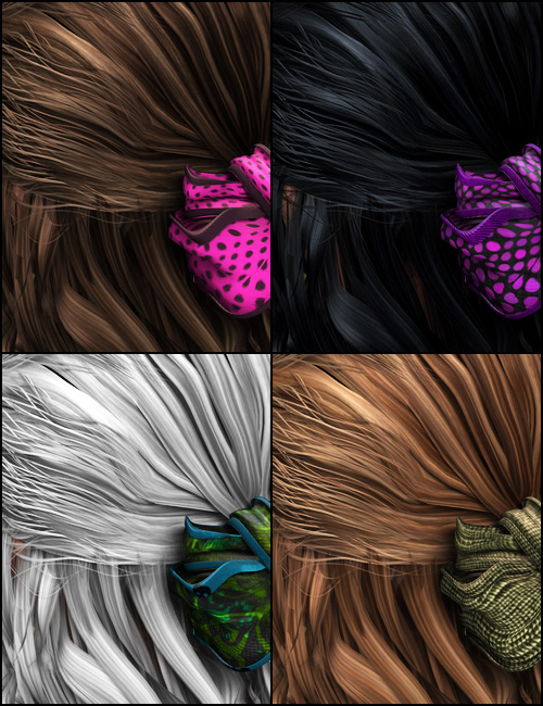 Colors for Pen Hair Colors for Pen Hair by: goldtassel, 3D Models by Daz 3D