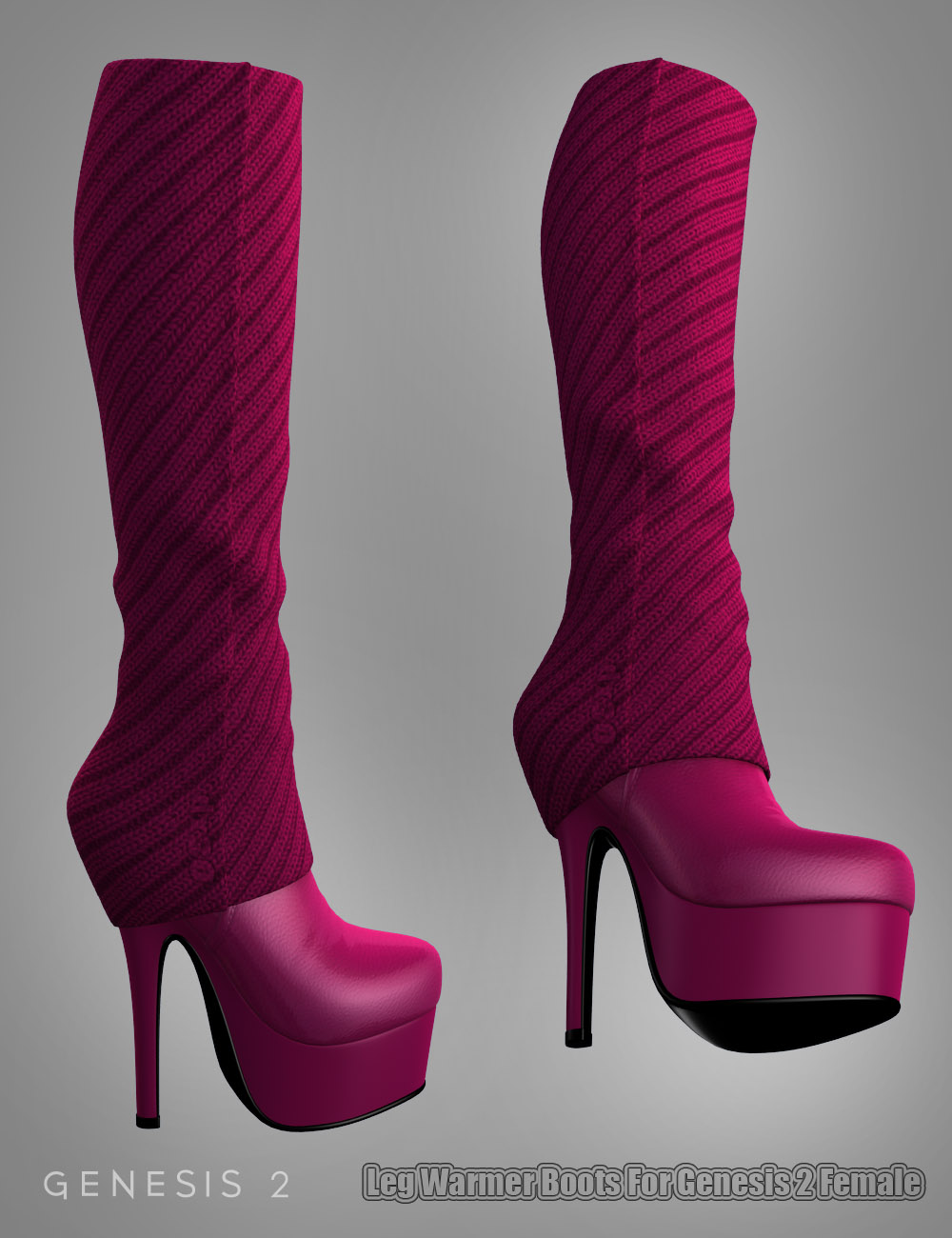 Leg Warmer Boots For Genesis 2 Female(s) Leg Warmer Boots For Genesis 2 Female(s) by: dx30, 3D Models by Daz 3D