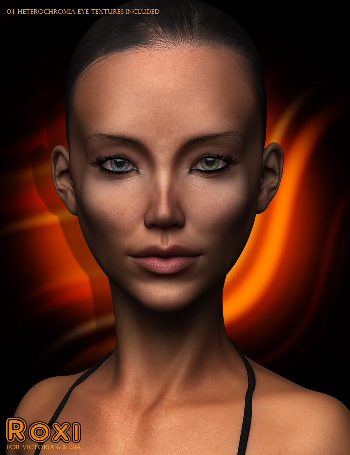 Roxi for V6 and Gia Roxi for V6 and Gia by: ForbiddenWhispersJSGraphics, 3D Models by Daz 3D