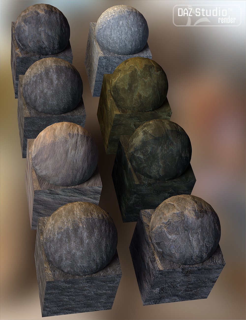 Ingenious Rock Shaders Ingenious Rock Shaders by: JGreenlees, 3D Models by Daz 3D