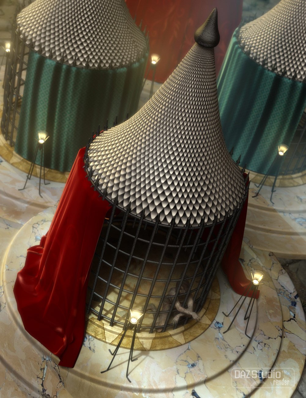 La Cage by: Nathy Design, 3D Models by Daz 3D