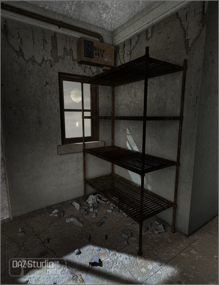 Quickening Decay for Parkside Point Interior by: ForbiddenWhispers, 3D Models by Daz 3D