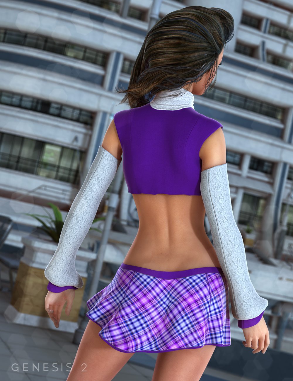 Extra Credit Outfit for Genesis 2 Female(s) Extra Credit Outfit for Genesis 2 Female(s) by: Barbara BrundonSarsa, 3D Models by Daz 3D