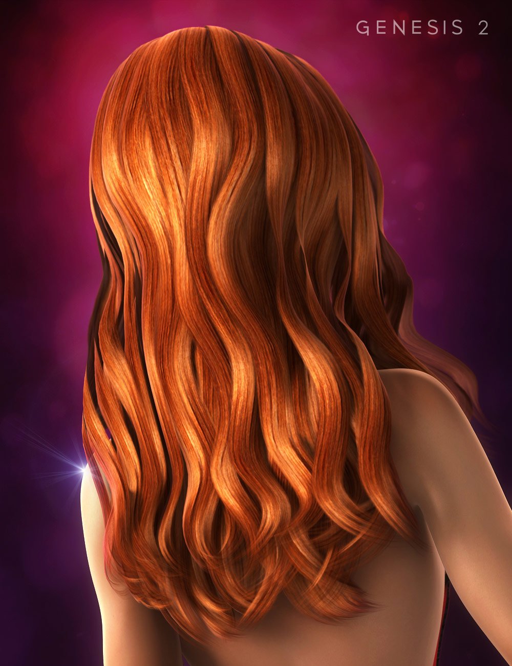 Elegance Hair by: , 3D Models by Daz 3D