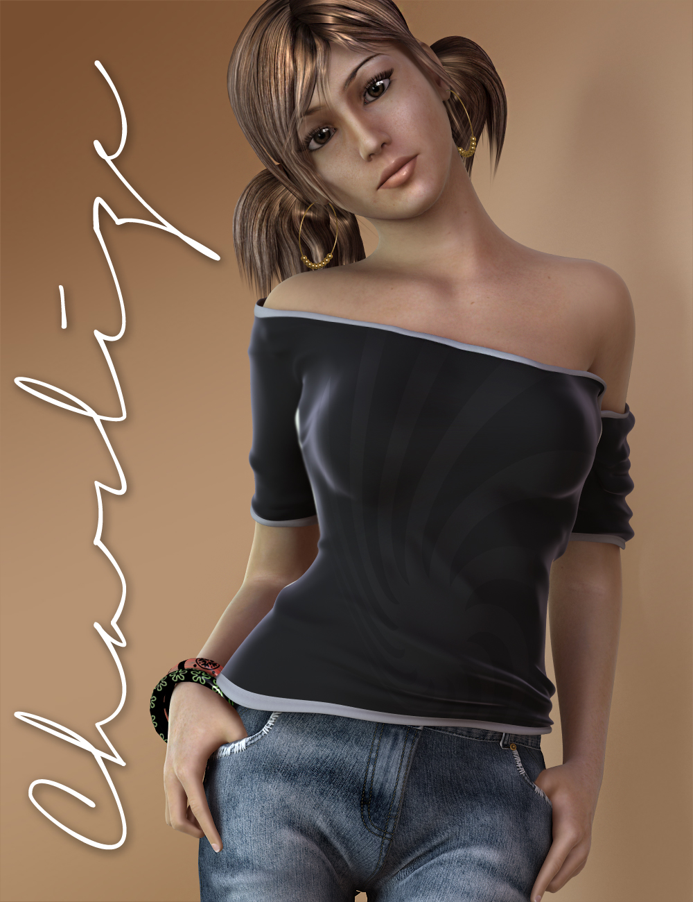 Charlize for Genesis 2 Female Character by: 3D Universe, 3D Models by Daz 3D