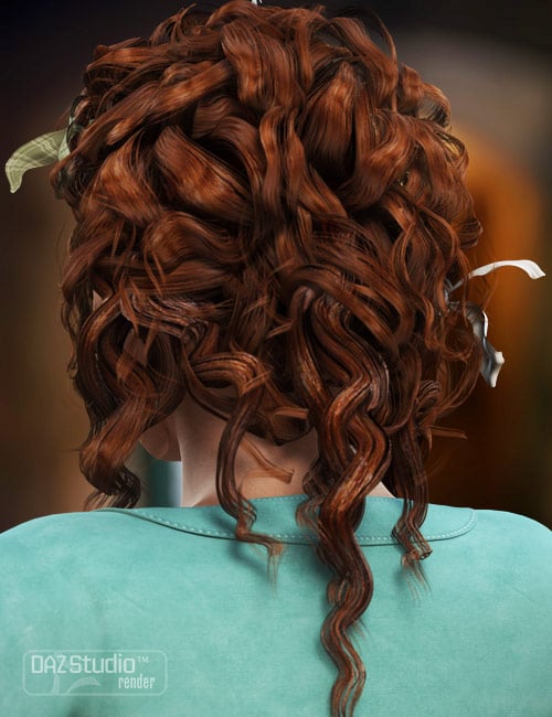 Crazy Locks Female Hair Crazy Locks Female Hair by: goldtassel, 3D Models by Daz 3D