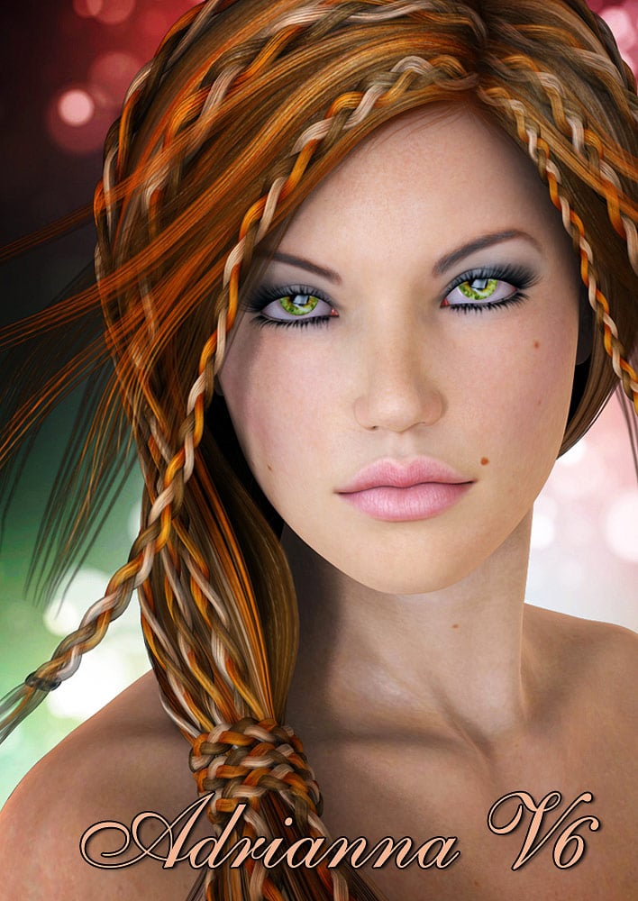 Adrianna for Victoria 6 by: gypsyangel, 3D Models by Daz 3D