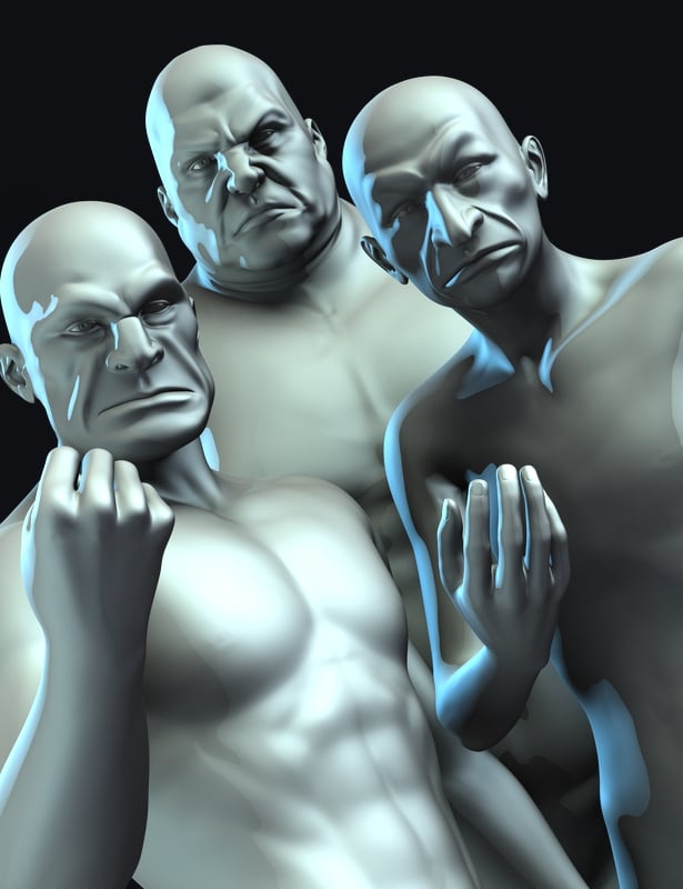 Stock Characters for Genesis Male by: JoeQuick, 3D Models by Daz 3D