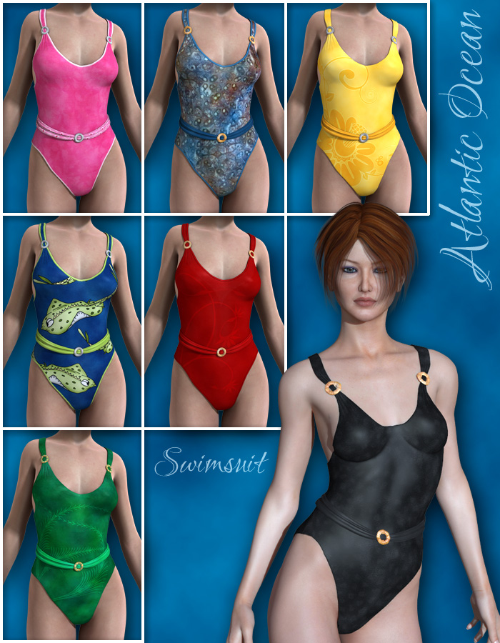 Atlantic Ocean Atlantic Ocean by: esha, 3D Models by Daz 3D