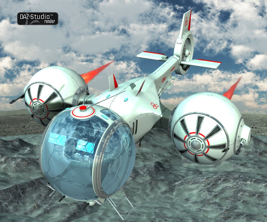 Aircraft Colo by: petipet, 3D Models by Daz 3D