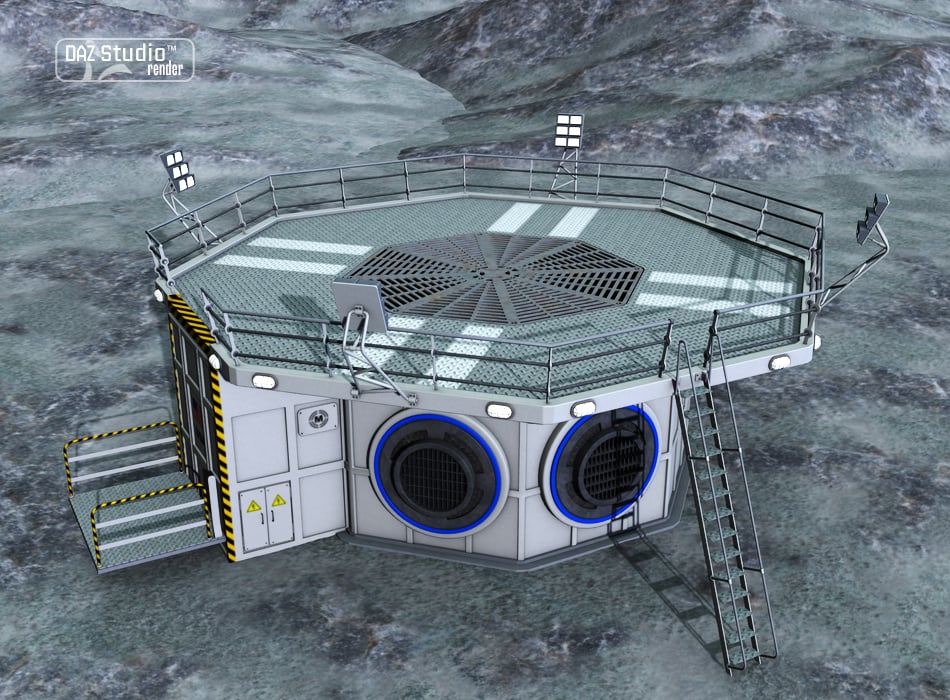 Space Base Space Base by: petipet, 3D Models by Daz 3D